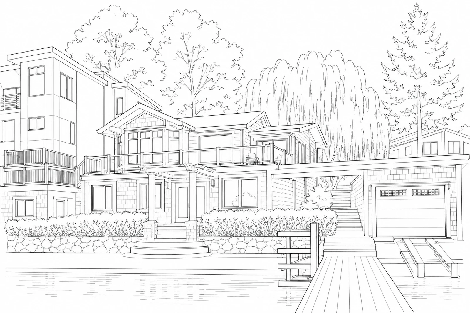 Zeus project line drawing